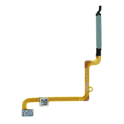 Шлейф Xiaomi Redmi A3 з кнопкою включення та сканером відбитка пальця (зелений оригінал Китай)