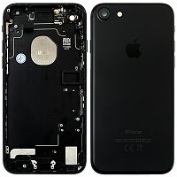 Корпус Apple iPhone 7 (черный матовый оригинал 100%)