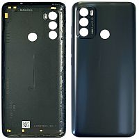 Задняя крышка Motorola Moto G60 (черная оригинал Китай)