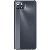 Задня кришка Oppo Reno4 Lite CPH2125 (чорна оригінал Китай зі склом камери)