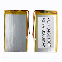 Акумулятор універсальний 0460100Р 100 х 62 х 3 мм, 3500 mAh 3.7 V