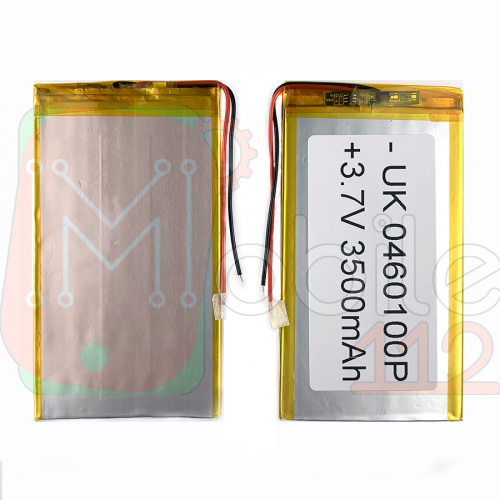 Акумулятор універсальний 0460100Р 100 х 62 х 3 мм, 3500 mAh 3.7 V