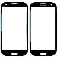 Скло дисплея Samsung Galaxy S3 i9300 (чорне)