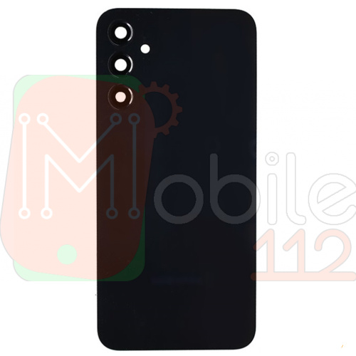 Задняя крышка Samsung Galaxy A24 4G A245F (черная оригинал Китай со стеклом камеры)