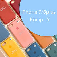 Чохол Silicone case для iPhone 7 Plus 8 Plus (блакитний №5)