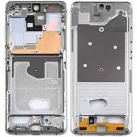 Рамка дисплея Samsung Galaxy S20 Ultra (срібляста)