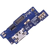 Шлейф Meizu M5c M710H з роз'ємом зарядки та мікрофоном - нижня плата