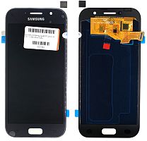 Дисплей Samsung Galaxy A5 2017 A520F + тачскрин (черный OLED)