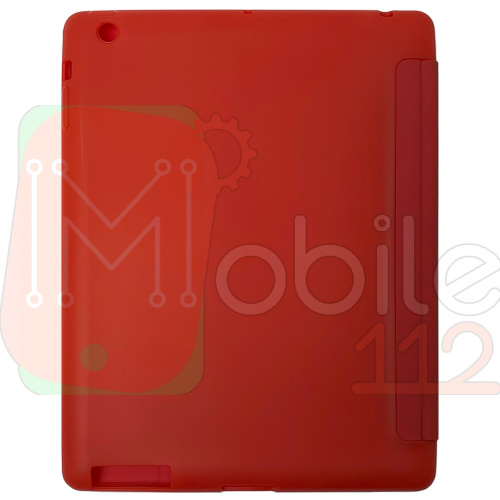 Чохоло книжка Apple iPad 2/3/4 без лого (червоний) фото 2