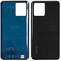 Задня кришка Realme 8 4G RMX3085 (чорна оригінал Китай)