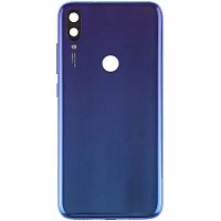 Задня кришка Xiaomi Mi Play M1901F9E (синій оригінал Китай зі склом камери)