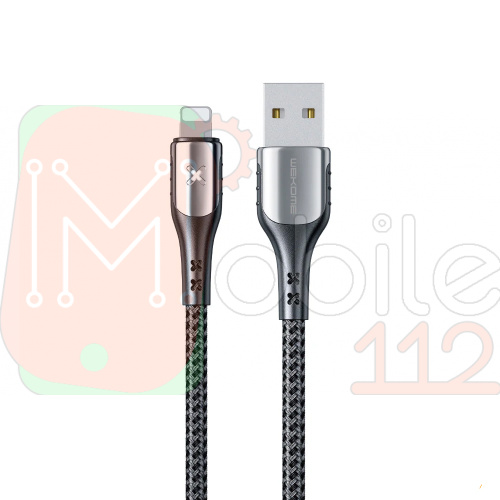 Кабель зарядки WK WDC-164I USB- Lightning 6A 1m