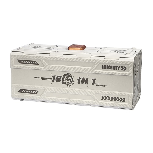 Набір інструментів Jakemy JM-8192 (ручка, 160 біт, подовжувач, 2 пінцети, 2 лопатки, 2 перехідники, присоска, 10 медіаторів) фото 8 Набір інструментів Jakemy JM-8192 (ручка, 160 біт, подовжувач, 2 пінцети, 2 лопатки, 2 перехідники, присоска, 10 медіаторів) фото 8