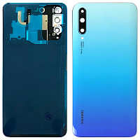 Задня кришка Huawei P Smart Pro, Y9s STK-L21 (блакитна Original New зі склом камери)