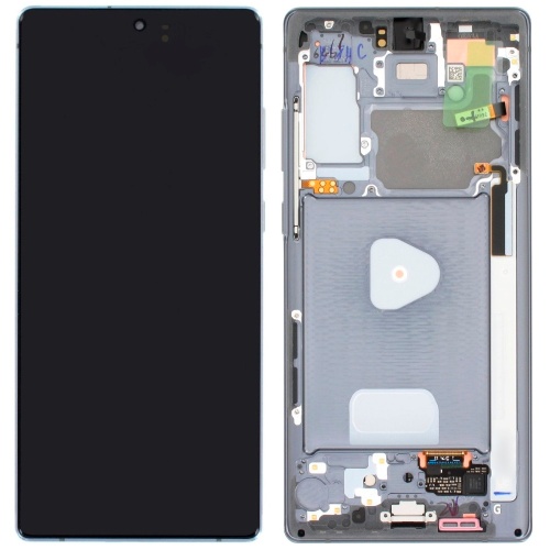 Дисплей Samsung Galaxy Note 20 N980F N981B з тачскріном (OLED із сірою рамкою)