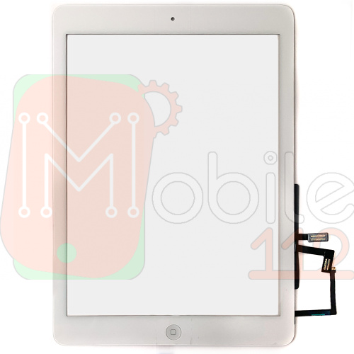 Тачскрін Apple iPad Air A1474 з кнопкою Home (білий оригінал Китай)