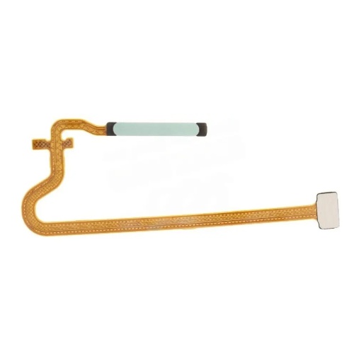 Шлейф Realme C63 з кнопкою включення та сканером відбитка пальця (AAA зелений)