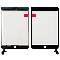 Тачскрин Apple iPad Air 2 A1566 A1567 (черный OCA Pro с пленкой)