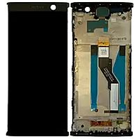 Дисплей Sony Xperia XA2 Plus H4413 H4493 H3413 з тачскріном (оригінал Китай у золотистій рамці)