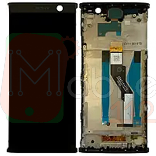 Дисплей Sony Xperia XA2 Plus H4413 H4493 H3413 з тачскріном (оригінал Китай у золотистій рамці)
