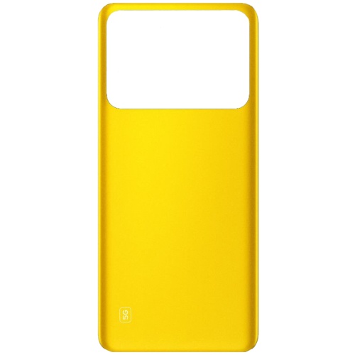 Задня кришка Xiaomi Poco M4 Pro (жовта оригінал Китай)