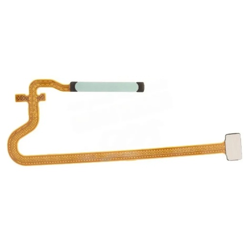 Шлейф Realme C63 з кнопкою включення та сканером відбитка пальця (зелений оригінал Китай)