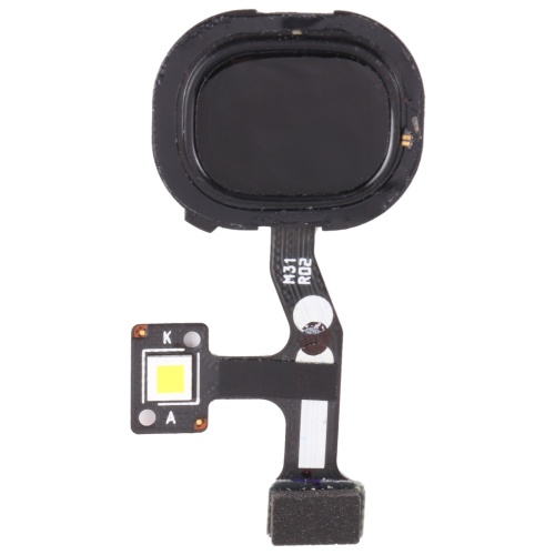 Шлейф Samsung Galaxy M31 M315F зі сканером відбитка пальця (чорний оригінал Китай)