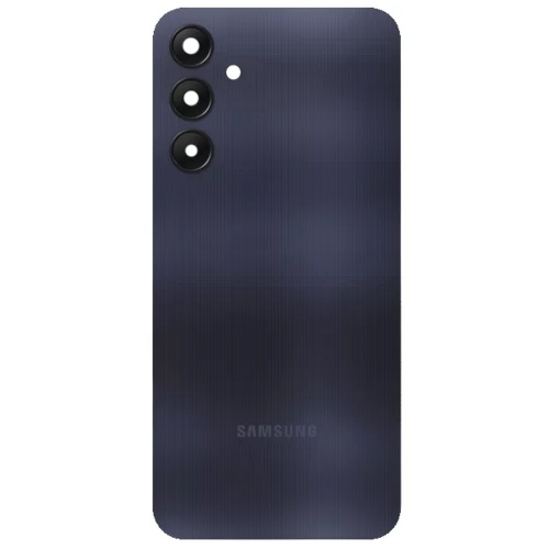 Задня кришка Samsung Galaxy A25 5G A256E (чорна зі склом камери)