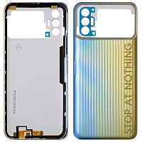Задня кришка Tecno Spark 8p KG7H KG7 KG7n (золотиста оригінал Китай без скла камери)