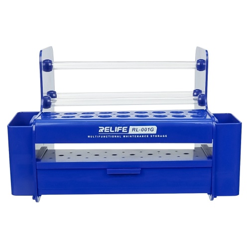 Настільний органайзер для інструментів Relife RL-001G, пластиковий, шгв 25,5 x 17 x 16 см фото 3