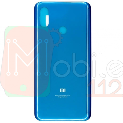 Задня кришка Xiaomi Mi 8 M1803E1A (синя оригінал Китай)