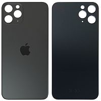 Задня кришка Apple iPhone 11 Pro (сіра оригінал Китай з великим отвором)
