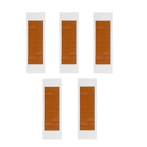 Термостійкі наліпки Repairman каптонові для захисту мікрофонів 3 x 5 мм (100 шт) фото 2