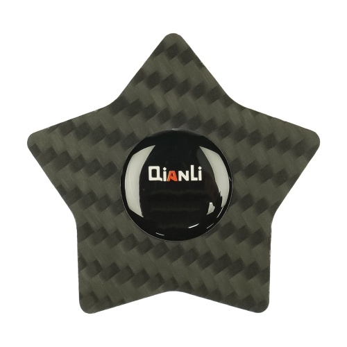 Карта пластикова QianLi Carbon Fiber D, п'ятикутна зірка, для розбирання