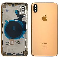 Корпус Apple iPhone XS Max (золотистый оригинал Китай)