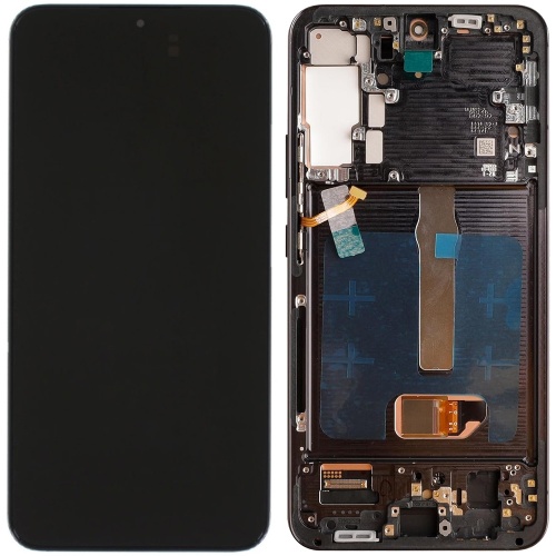 Дисплей Samsung Galaxy S22+ Plus 5G S906B з тачскріном (оригінал OEM SP із чорною рамкою)