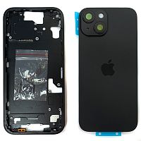 Корпус Apple iPhone 15 в сборе (черный EU версия)