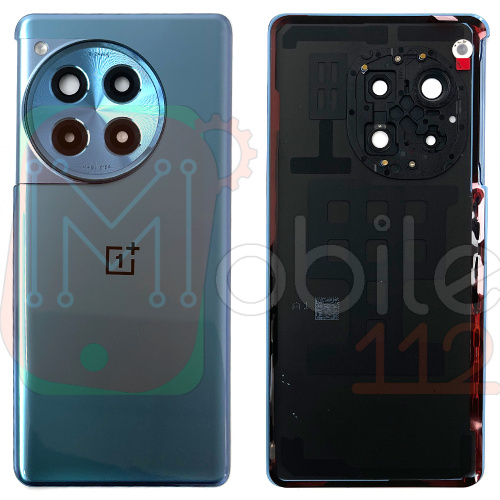 Задня кришка OnePlus Ace 3, 12R (блакитна Original New зі склом камери)