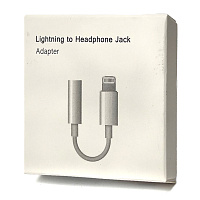 Адаптер Apple Lightning на 3.5mm (MMX62ZM/A) Оригінал