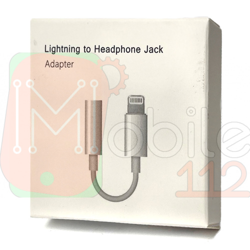 Адаптер Apple Lightning на 3.5mm (MMX62ZM/A) Оригінал