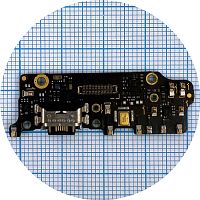 Шлейф Xiaomi MI A2 MI 6X m1804d2sg з роз'ємом зарядки та мікрофоном Оригінал Китай - нижня плата