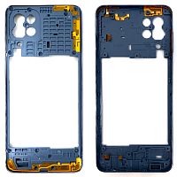 Рамка корпусу Samsung Galaxy M32 M325F (блакитна)
