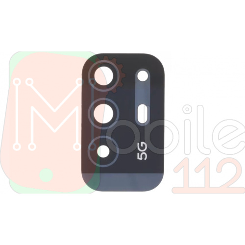 Скло камери Oppo A94 5G, A95 5G, F19 Pro+ Plus 5G (чорне)