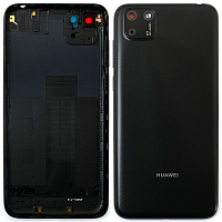 Задня кришка Huawei Y5p 2020 DRA-LX9 (чорна оригінал Китай)