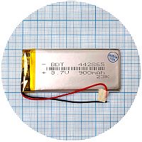 Аккумулятор универсальный 442865Р 67 х 30 х 4,5 мм 900 mAh 3.7V