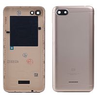 Задня кришка Xiaomi Redmi 6A Global version Розпродаж (золотиста)