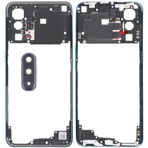 Рамка корпусу OnePlus Nord CE 5G (синя зі склом камери) Рамка корпусу OnePlus Nord CE 5G (синя зі склом камери)