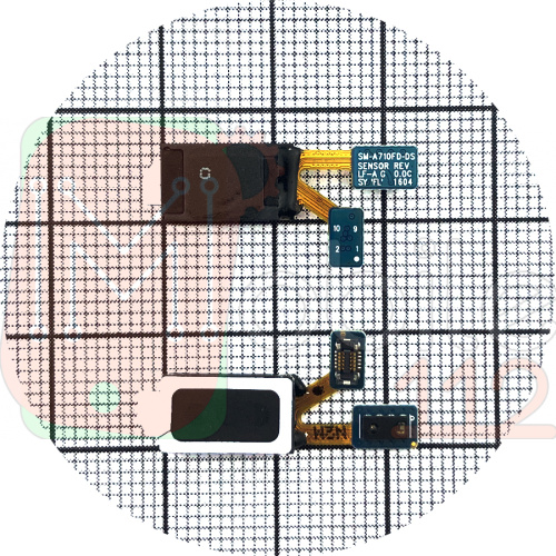 Динамік Samsung Galaxy A7 2016 A710F з датчиком наближення на шлейфі