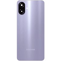 Задняя крышка Samsung Galaxy A07 4G A075F (фиолетовая оригинал Китай со стеклом камеры)