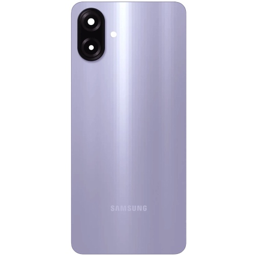 Задняя крышка Samsung Galaxy A07 4G A075F (фиолетовая оригинал Китай со стеклом камеры)